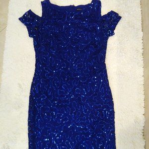 Marina Sapphire Sparkle blue dress